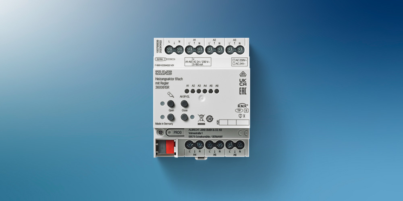 KNX Heizungsaktor 6-fach bei Matthias Krell Kälteanlagenbauer- u. Elektroinstallateurmeister in Grömitz
